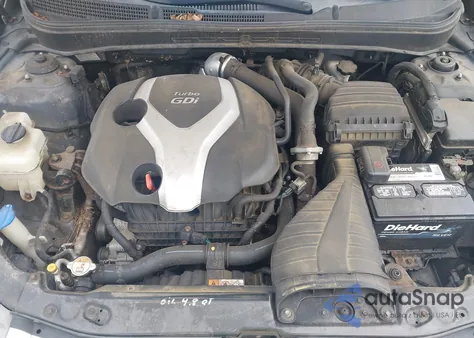 2013 Hyundai Sonata Limited 2.0T из США, поврежденный, VIN 5NPEC4AB2DH664202